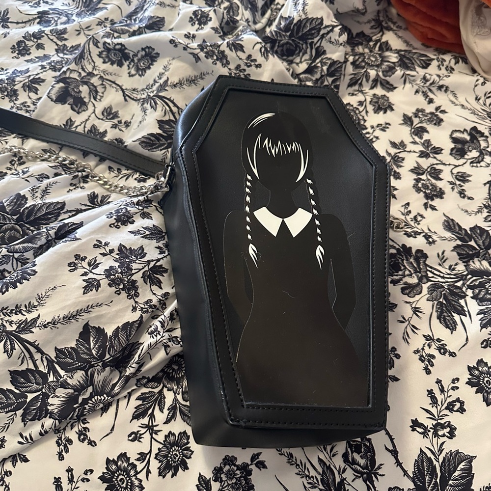 Wednesday Addams cross body bag